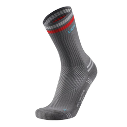 Outdoorové ponožky UYN Unisex All Round Socks Grey/Red