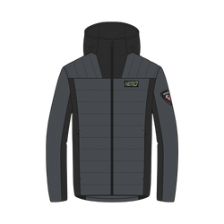 Izolační bunda Rossignol Hero Hybrid Light Jkt Onyx Grey - 2023/24