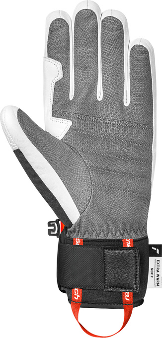 Lyžiarske rukavice Reusch Alpine Master White/Black - 2025/26