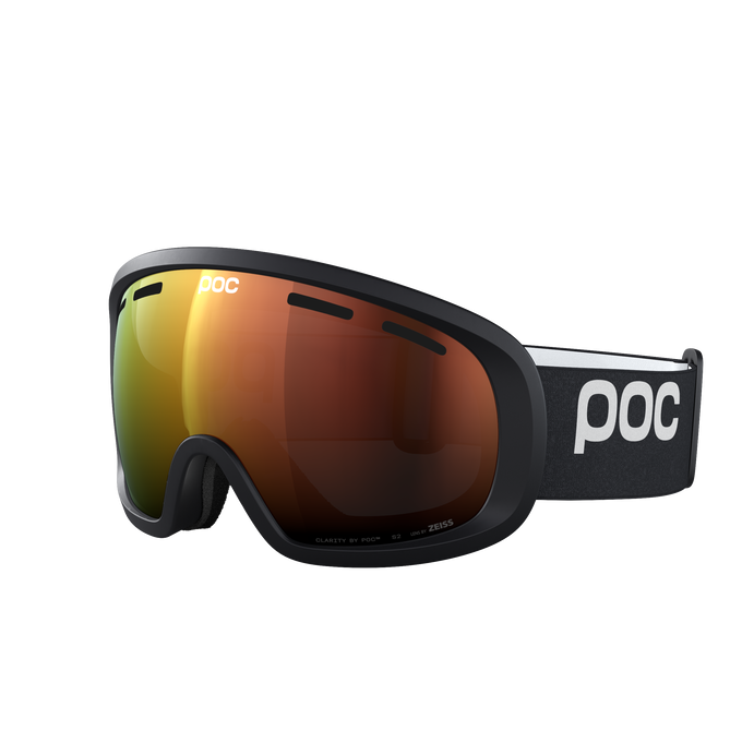Lyžiarske okuliare POC Fovea Mid Uranium Black/Partly Sunny Orange - 2025/26