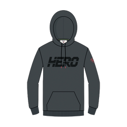 Mikina Rossignol Hero Hoodie Onyx Grey - 2023/24