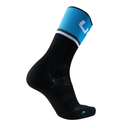 Outdoorové ponožky UYN Man Cycling One Light Socks  Black/Cobal Blue