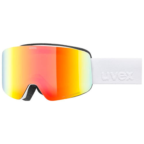Lyžiarske okuliare Uvex PWDR FM White Matt/Mirror Rainbow - 2025/26