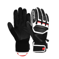 Lyžiarske rukavice Reusch Pro RC Black/White/Fire Red - 2024/25
