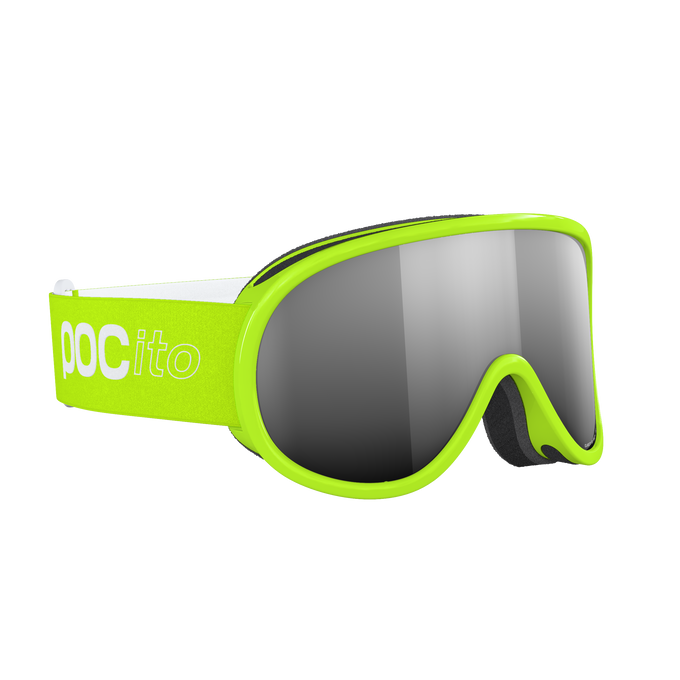 Lyžiarske okuliare POC Pocito Retina Fluorescent Yellow/Green/Partly Sunny Silver - 2025/26