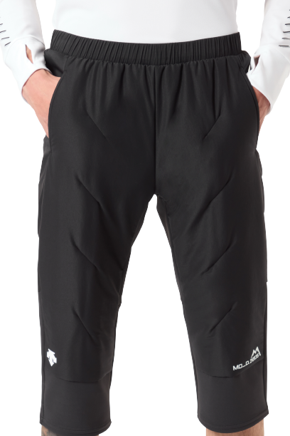 Softshellové nohavice Descente SHybrid Middle Pants Black - 2023/24