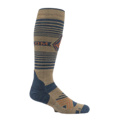 Lyžiarske ponožky Volcom Horizon Wool Blend OTC Sock Chestnut Brown - 2024/25
