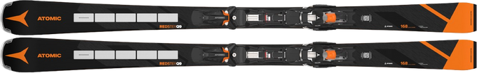 Zjazdové lyže Atomic Redster Q9 Revoshock S Black/Orange 2024/25