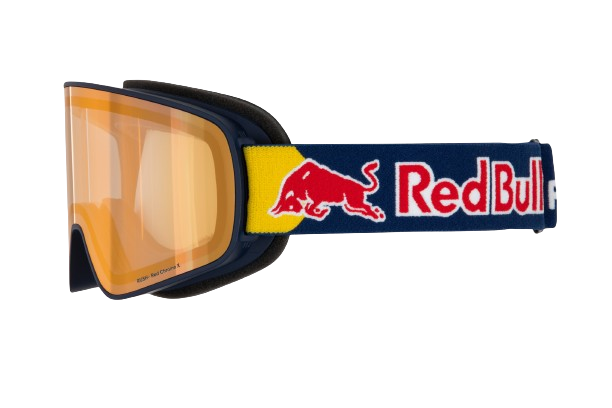 Lyžiarske okuliare Red Bull Spect RUSH Blue/Brown With Red Mirror Photochrome - 2025/26
