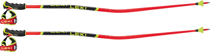 Zjazdové palice LEKI WCR GS 3D Red - 2025/26
