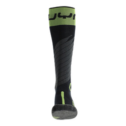 Lyžiarske ponožky UYN Man Ski One Merino Socks Black/Lime - 2024/25