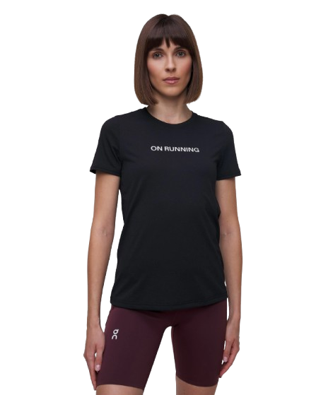 Tričko On Running RUN ON-T Women Black - 2025