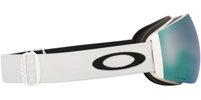 Lyžiarske okuliare Oakley Flight Deck Pro M Matte White/Prizm Snow Sapphire Iridium + Additional lens Prizm Snow Iced Iridium - 2025/26