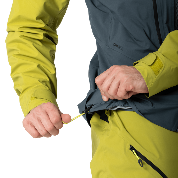  Lyžiarska bunda Dynafit Blacklight 3L Jacket Golden Lime - 2025/26