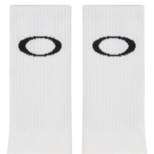 Ponožky Oakley Ellipse Crew Sock White - 2025