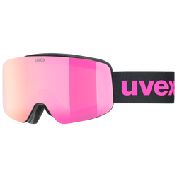 Lyžiarske okuliare Uvex PWDR FM Black Matt/Mirror Pink - 2025/26