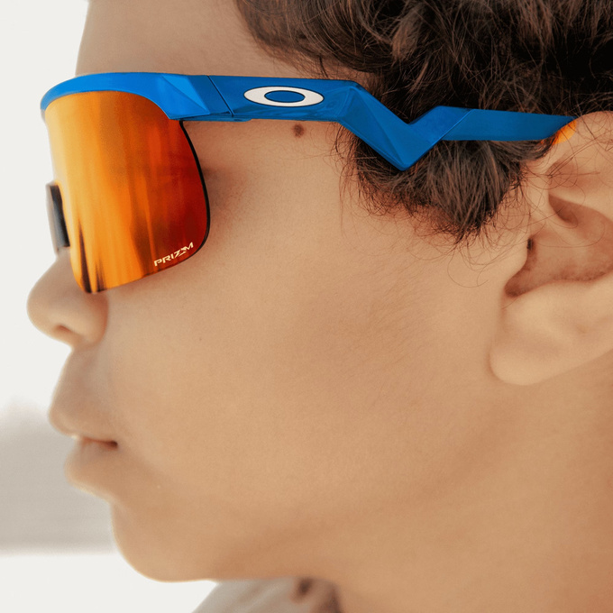 Slnečné okuliare Oakley Resistor Sky Blue Frame/Prizm Ruby Lenses