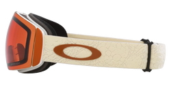 Lyžiarske okuliare Oakley Flight Deck M Arctic White Cell Prizm Snow Persimmon - 2024/25