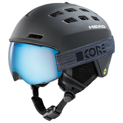 Lyžiarska helma HEAD REV MIPS Black - 2025/26