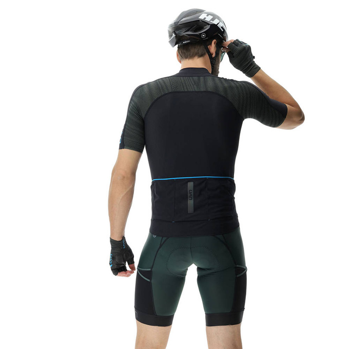Cyklistický dres UYN Man Allroad Biking Black Pine - 2023