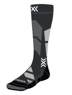 Lyžiarske ponožky X-Socks Ski Perform OTC WMN X Black/Light Gray - 2025/26