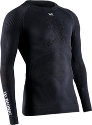 Funkčné tričko X-bionic Energy Accumulator 4.0 Shirt LG SL Men Opal Black/Arctic White - 2024/25