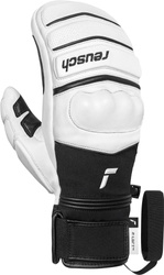 Lyžiarske rukavice Reusch World Champ Mitten White/Black - 2025/26