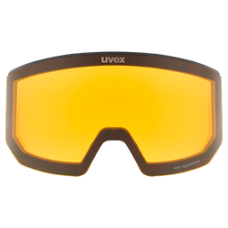 Lyžiarske okuliare Uvex lace ATTRACT FM Black Matt/Mirror Red + spare lens - 2025/26