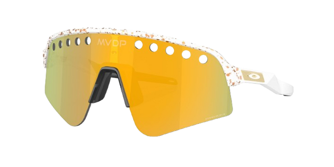Slnečné okuliare OAKLEY Sutro Lite Sweep MVDP Red Gold Splatter Frame/Prizm 24K Lens