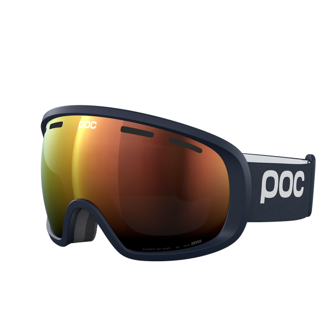 Lyžiarske okuliare POC Fovea Apatite Navy/Partly Sunny Orange - 2025/26