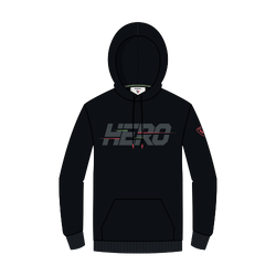 Mikina Rossignol Hero Hoodie Black - 2023/24
