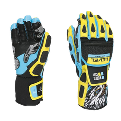 Lyžiarske rukavice Level Worldcup CF Yellow/Blue - 2025/26