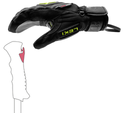 Lyžiarske rukavice LEKI WCR C-Tech 3D Mitt - 2025/26