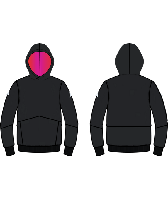 Mikina Atomic Redster Hoodie Black - 2025/26