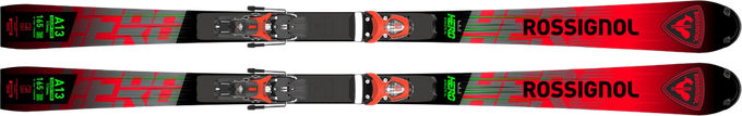 Zjazdové Lyže Rossignol Hero FIS SL Factory 165 cm R22 + Spx 15 Rockerace Hot Red - 2025/26