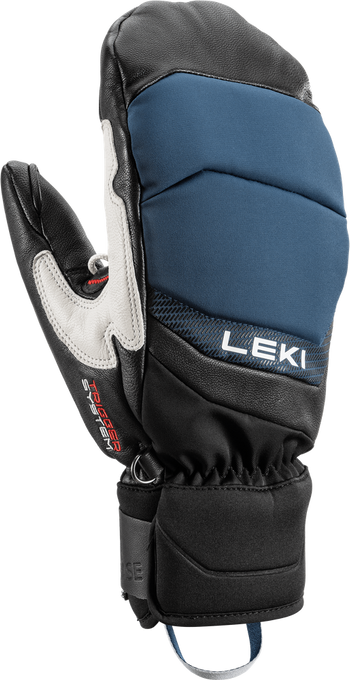 Lyžiarske rukavice LEKI Griffin Base 3D Mitt Black/Marine - 2024/25