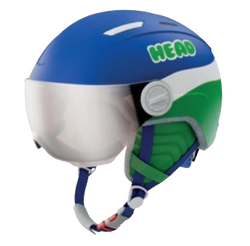 Lyžiarska helma HEAD Mojo Visor Blue/Green - 2025/26