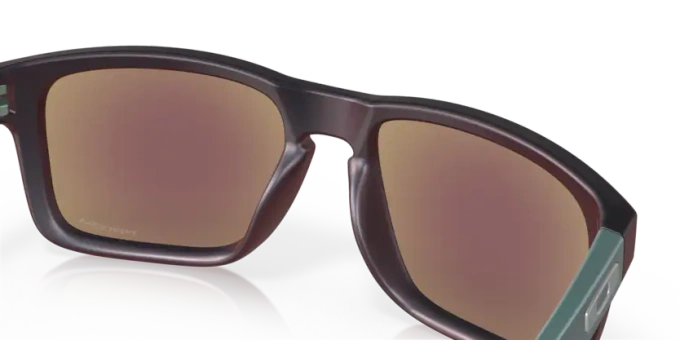 Slnečné okuliare OAKLEY Holbrook Prizm Sapphire Lenses/Matte Black-Red Colorshift Frame - 2023
