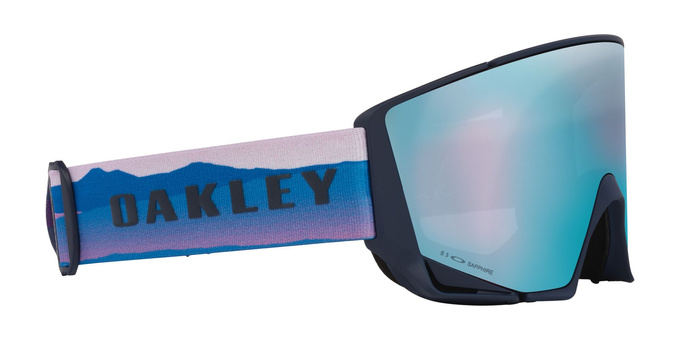 Lyžiarske okuliare Oakley Flow Scape M Mikaela Shiffrin Signature/Prizm Snow Sapphire Iridium + Additional lens Prizm Snow Iced Iridium - 2025/26