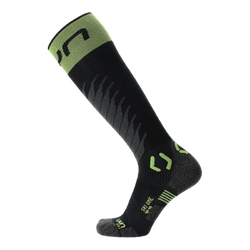 Lyžiarske ponožky UYN Man Ski One Merino Socks Black/Lime - 2024/25