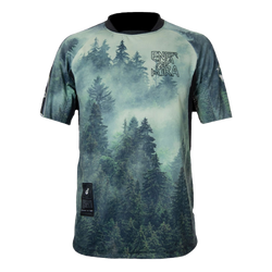 Cyklistický dres Energiapura T-Shirt MC Downhill Ilio Forest - 2023