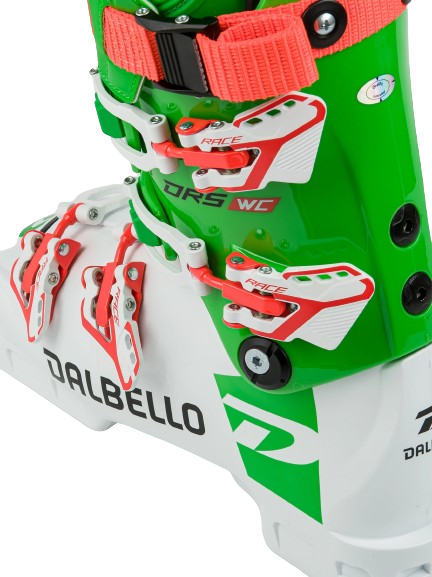 Zjazdové topánky Dalbello DRS WC S White/Green Race - 2024/25