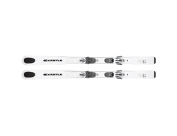 Zjazdové lyže Kastle Quartz 72 premium + Kastle K10 SLR GW White-Black - 2024/25
