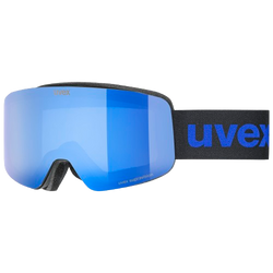 Lyžiarske okuliare Uvex PWDR FM Black Matt/Mirror Blue - 2025/26