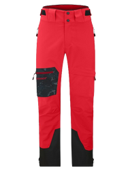 Lyžiarske nohavice Ziener Tewes Full-Zip Man Red Black Foggy - 2024/25