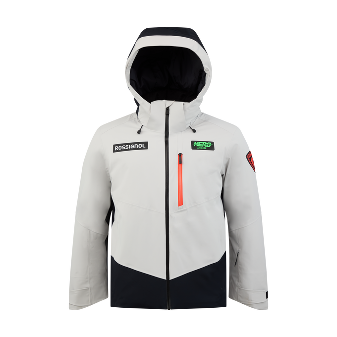 Lyžiarska bunda Rossignol Hero Blackside Insulated JKT Soft Grey - 2025/26
