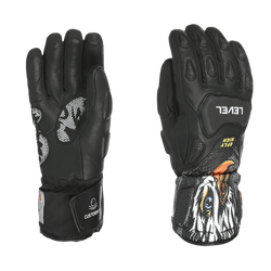Lyžiarske rukavice Level SQ JR CF pk Black - 2025/26