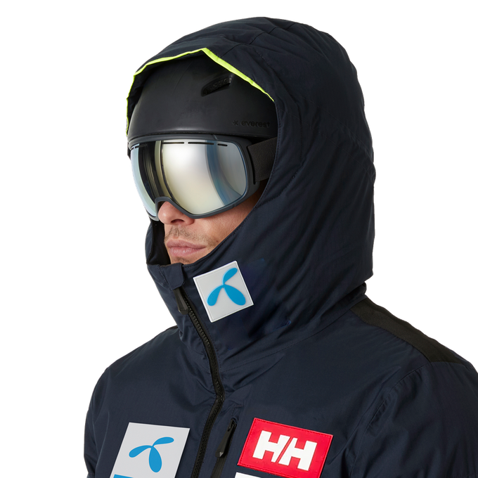 Lyžiarska bunda Helly Hansen Kvitfjell Race Puffy Jacket Navy NSF Team - 2024/25