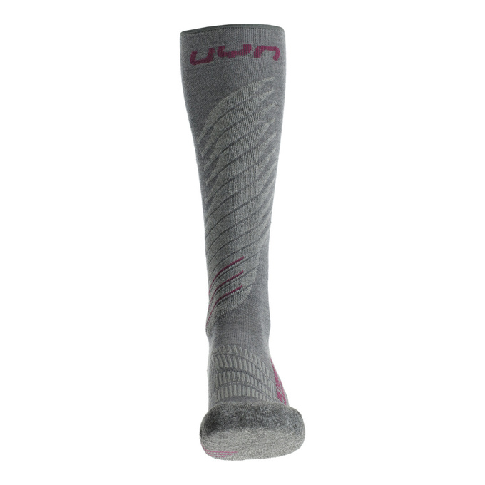 Lyžiarske ponožky UYN Woman Ski One Comfort Fit Grey/Purple - 2025/26