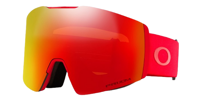 Lyžiarske okuliare Oakley Fall Line L Matte Redline Prizm Torch Iridium - 2025/26